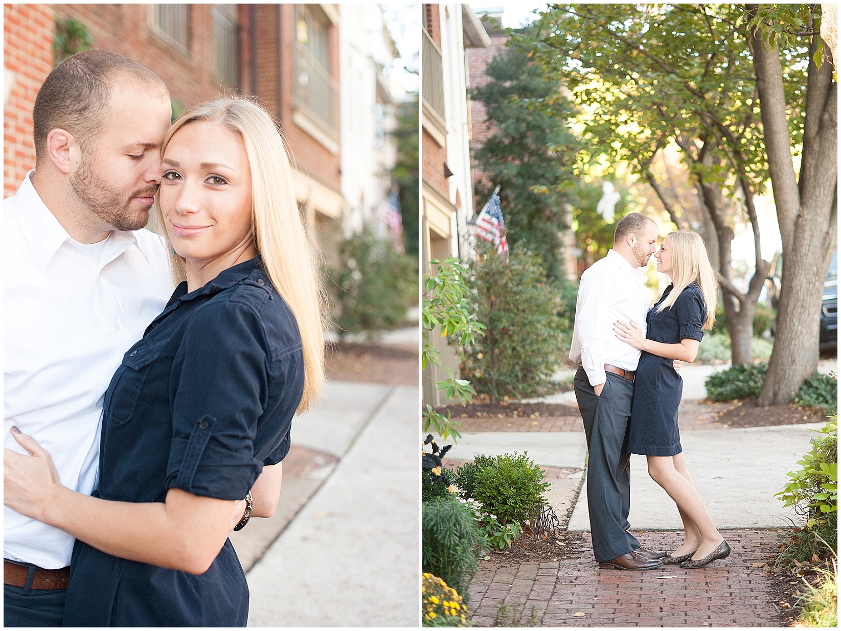 Old Town Alexandria engagement session