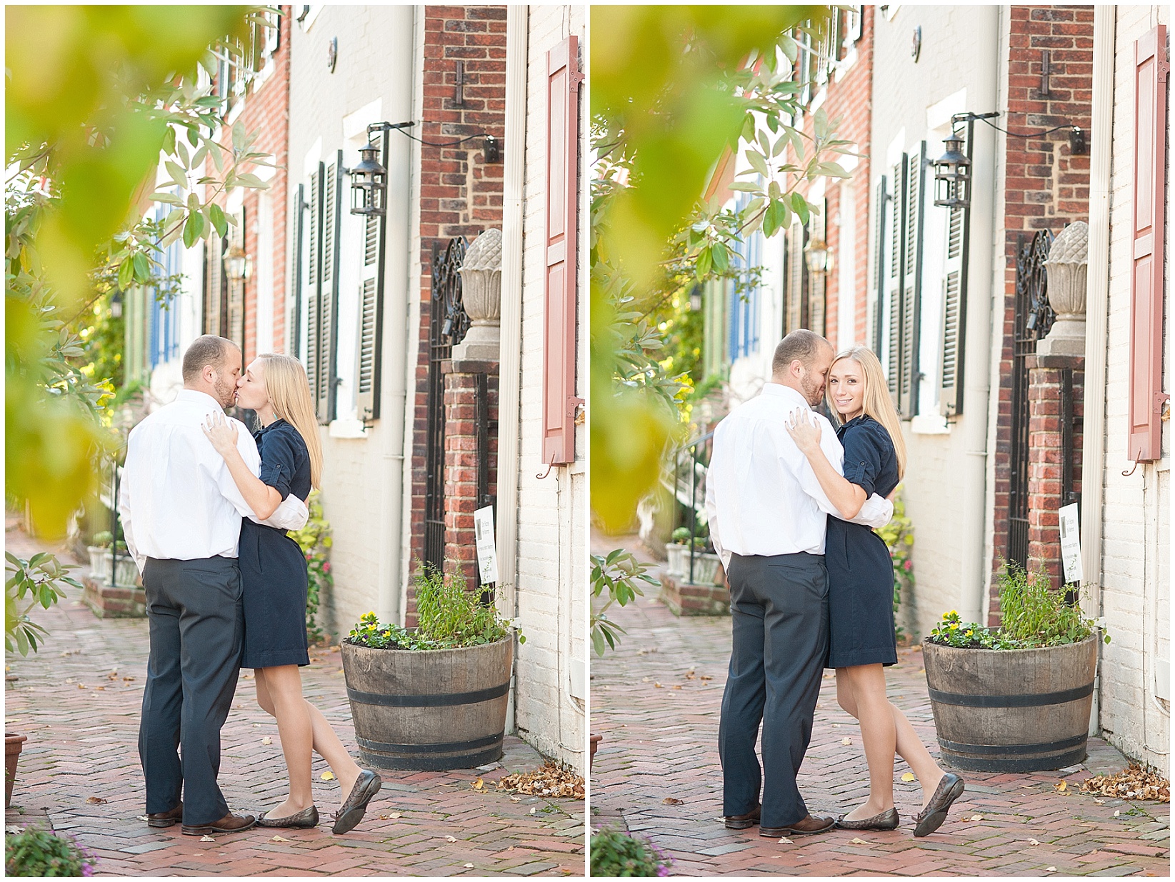 Old Town Alexandria engagement session