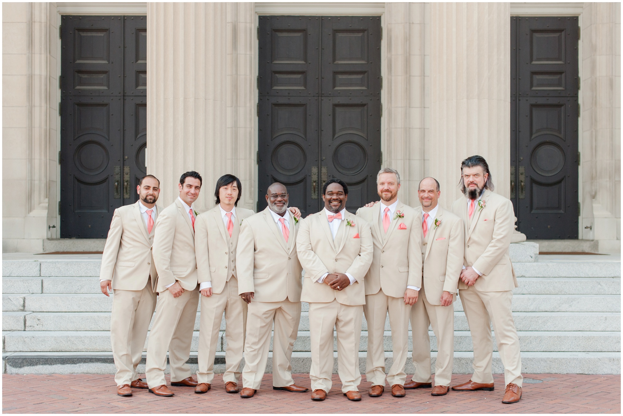photo of Virginia groomsmen